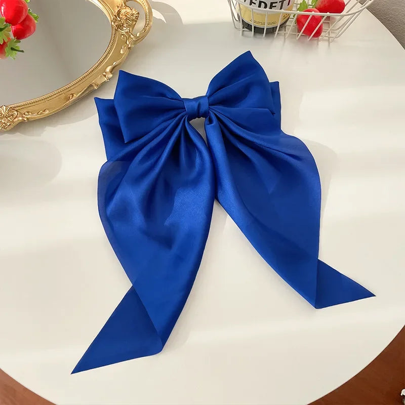 STNCY Julia Long Ribbon Bows Spring