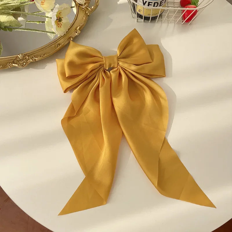STNCY Julia Long Ribbon Bows Spring