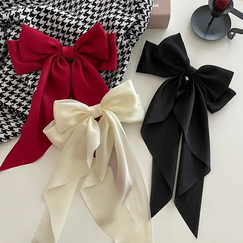 STNCY Julia Long Ribbon Bows Spring