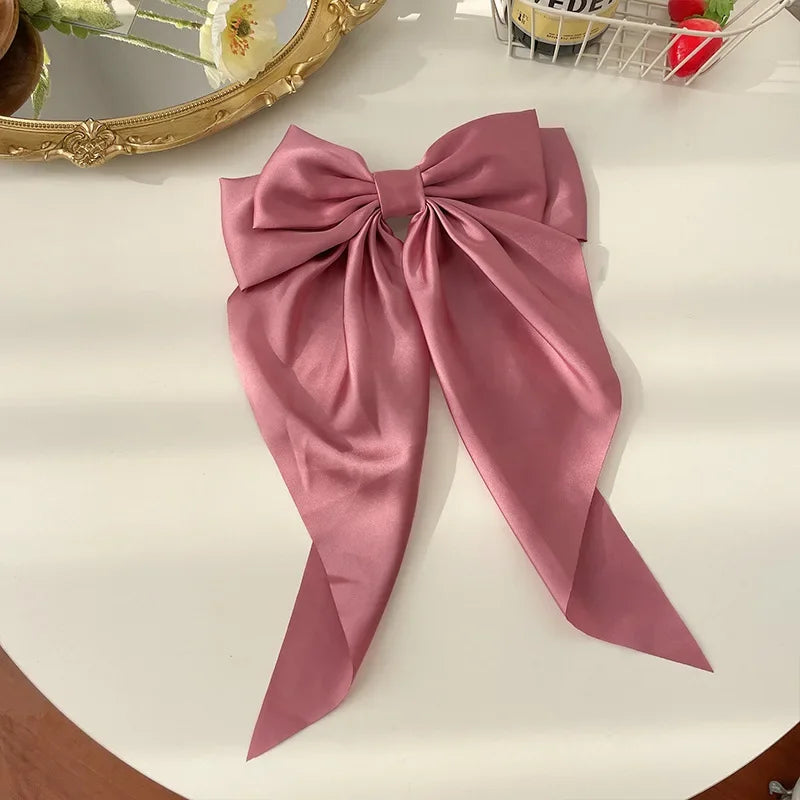 STNCY Julia Long Ribbon Bows Spring