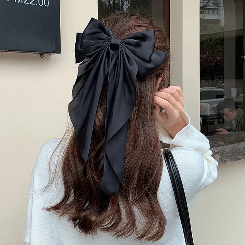STNCY Julia Long Ribbon Bows Spring