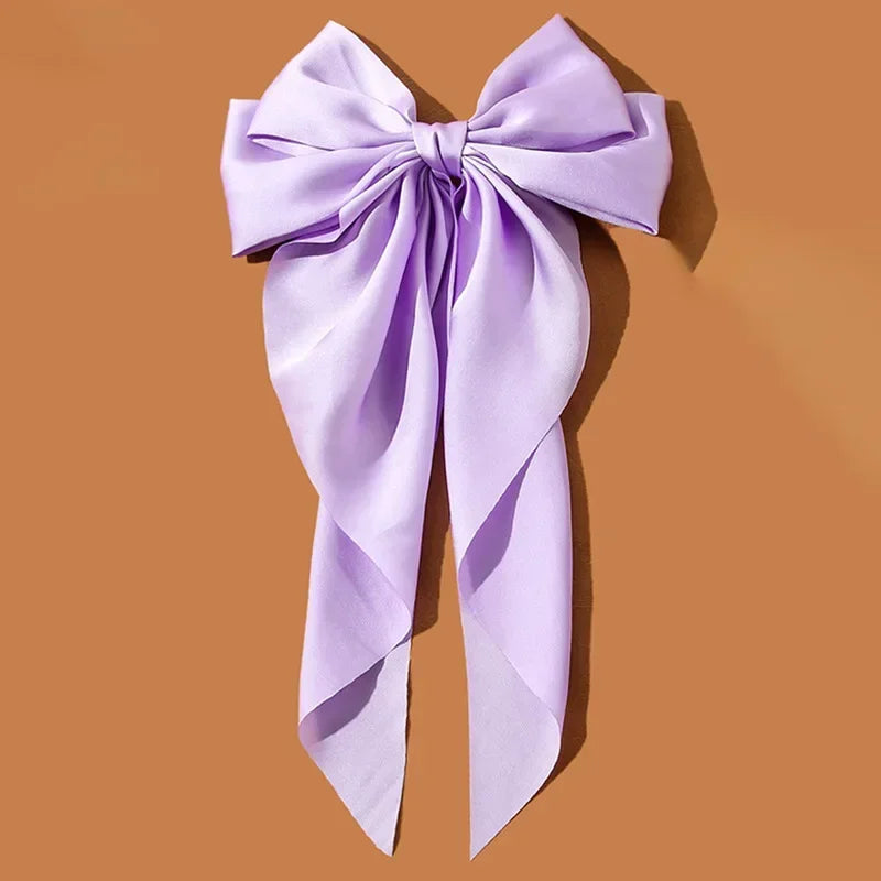 STNCY Julia Long Ribbon Bows Spring