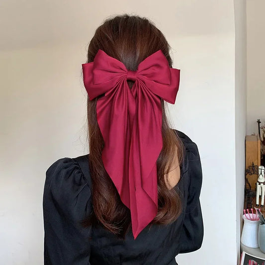 STNCY Julia Long Ribbon Bows Spring