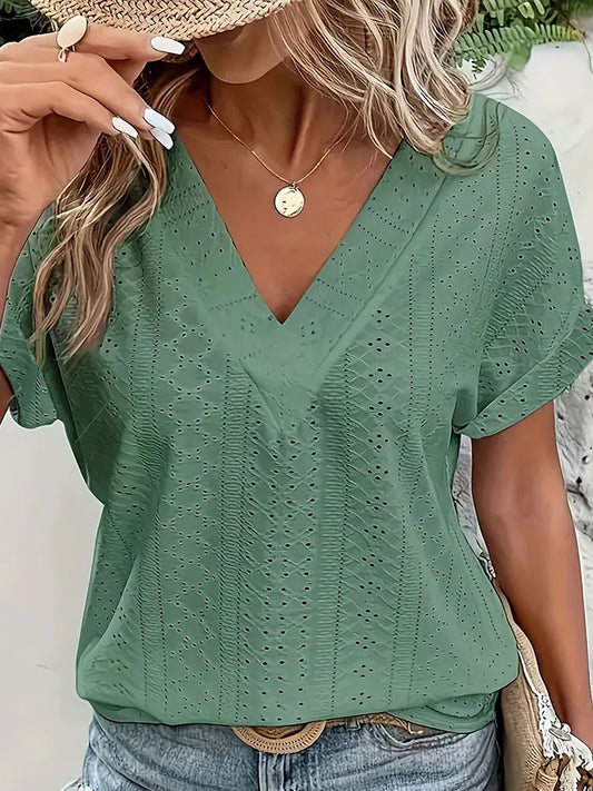 STNCY Rhodora Knitted Casual T-shirt
