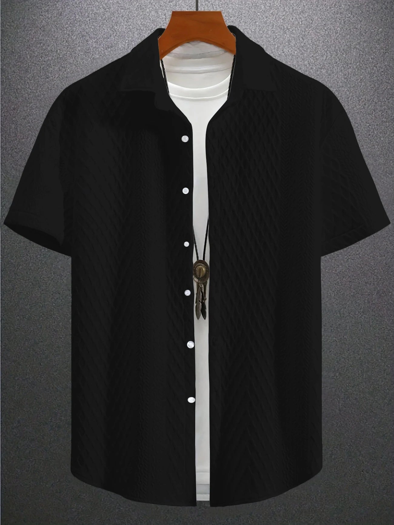 STNCY Roberto Men's Summer Short Sleeve Shirt