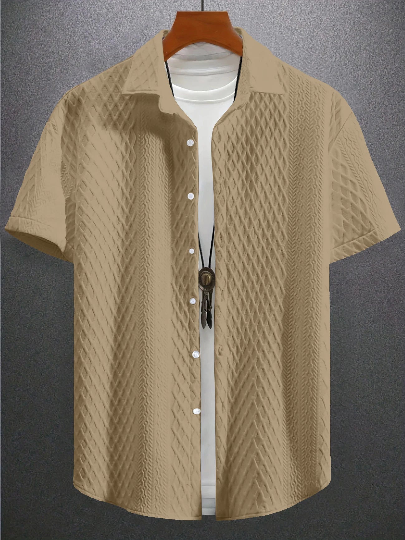 STNCY Roberto Men's Summer Short Sleeve Shirt